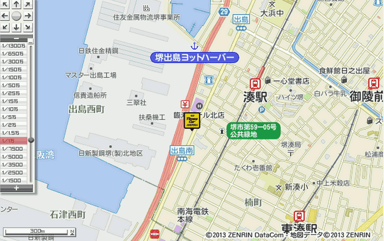 堺北店地図