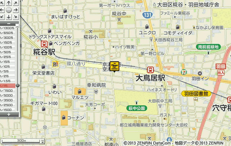羽田店地図